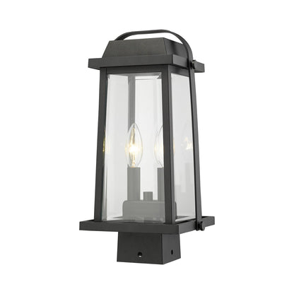 Millworks Outdoor Square Post Light in Detail.