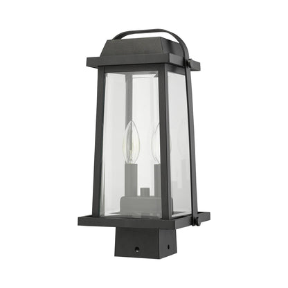 Millworks Outdoor Square Post Light in Detail.