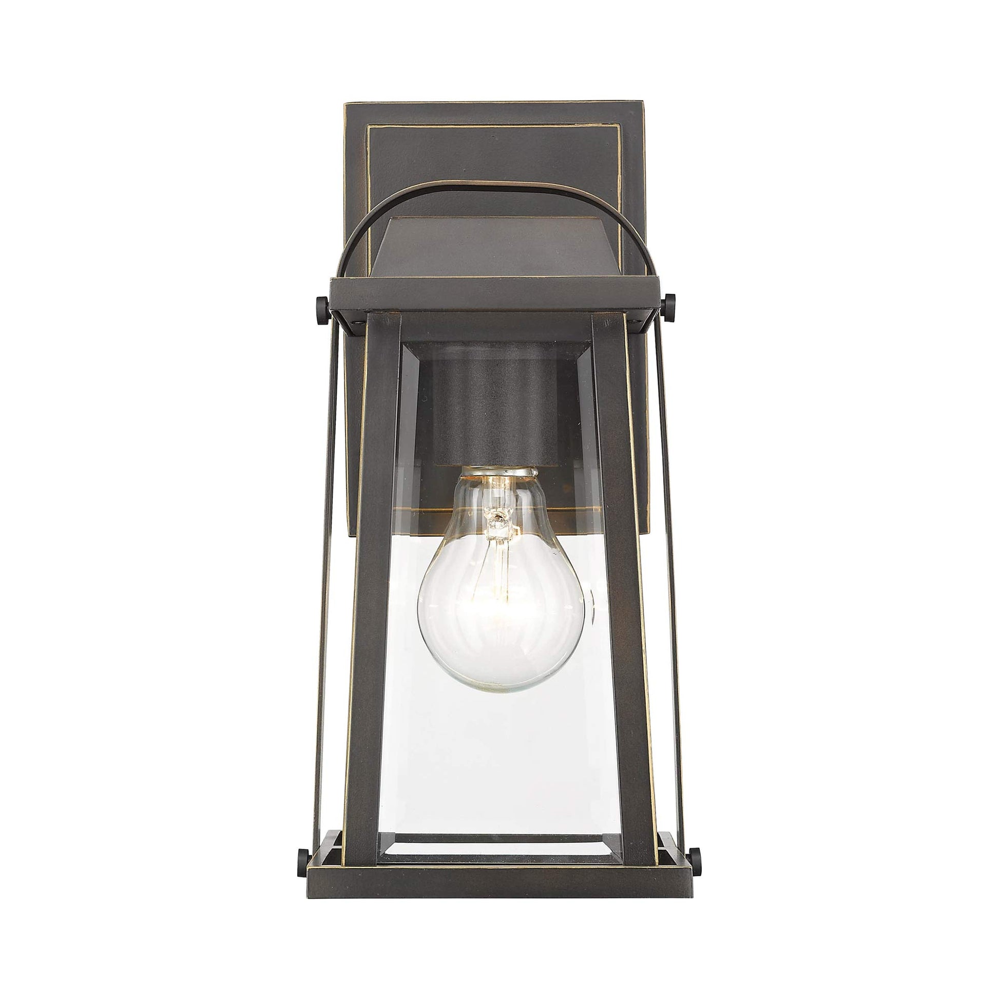 Millworks Outdoor Wall Light in Detail.
