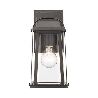 Millworks Outdoor Wall Light in Detail.