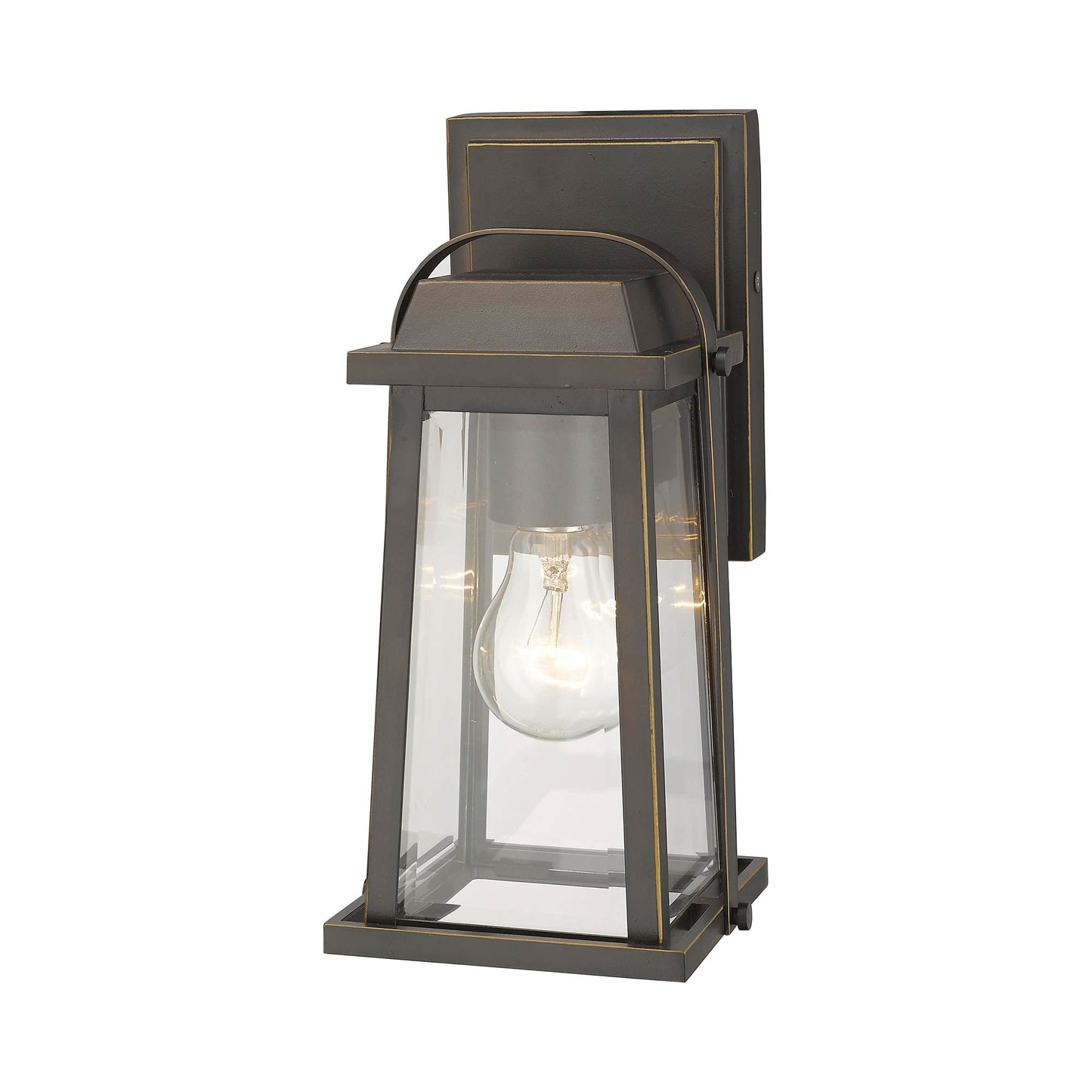 Millworks Outdoor Wall Light in Detail.