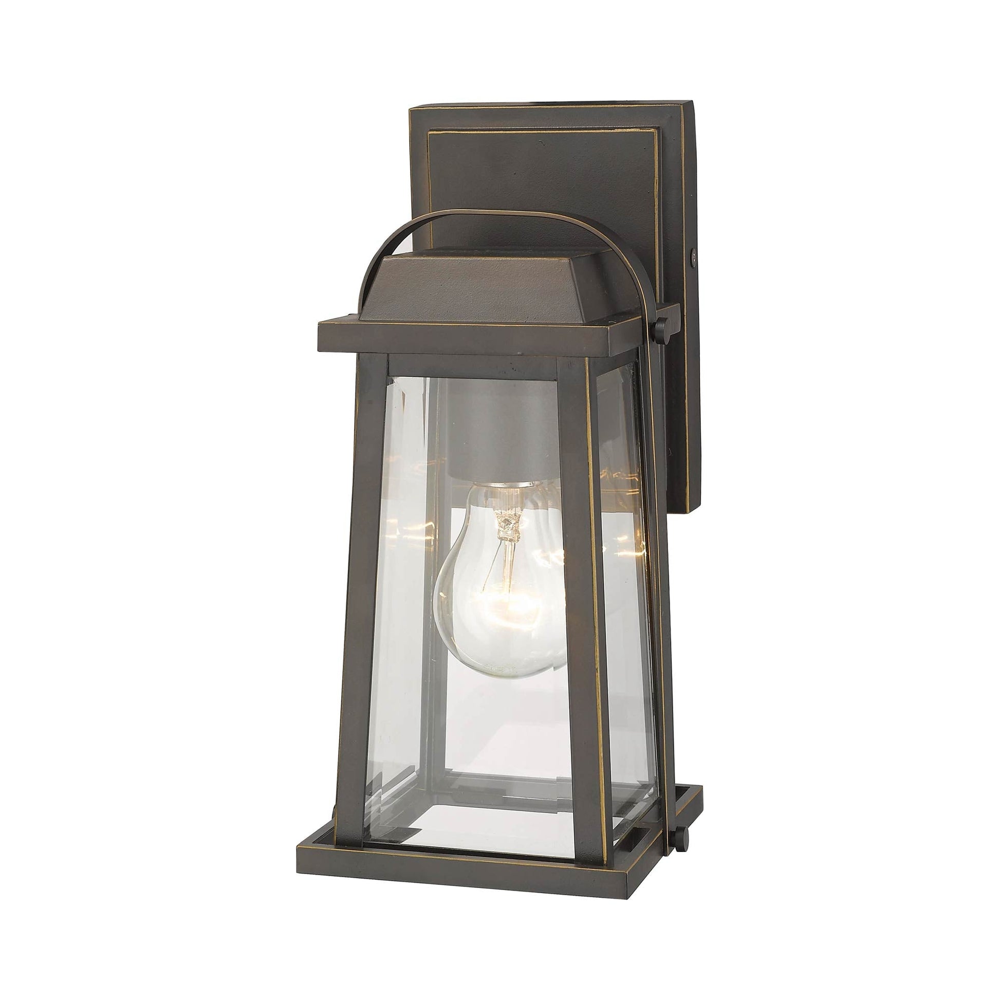 Millworks Outdoor Wall Light in Detail.