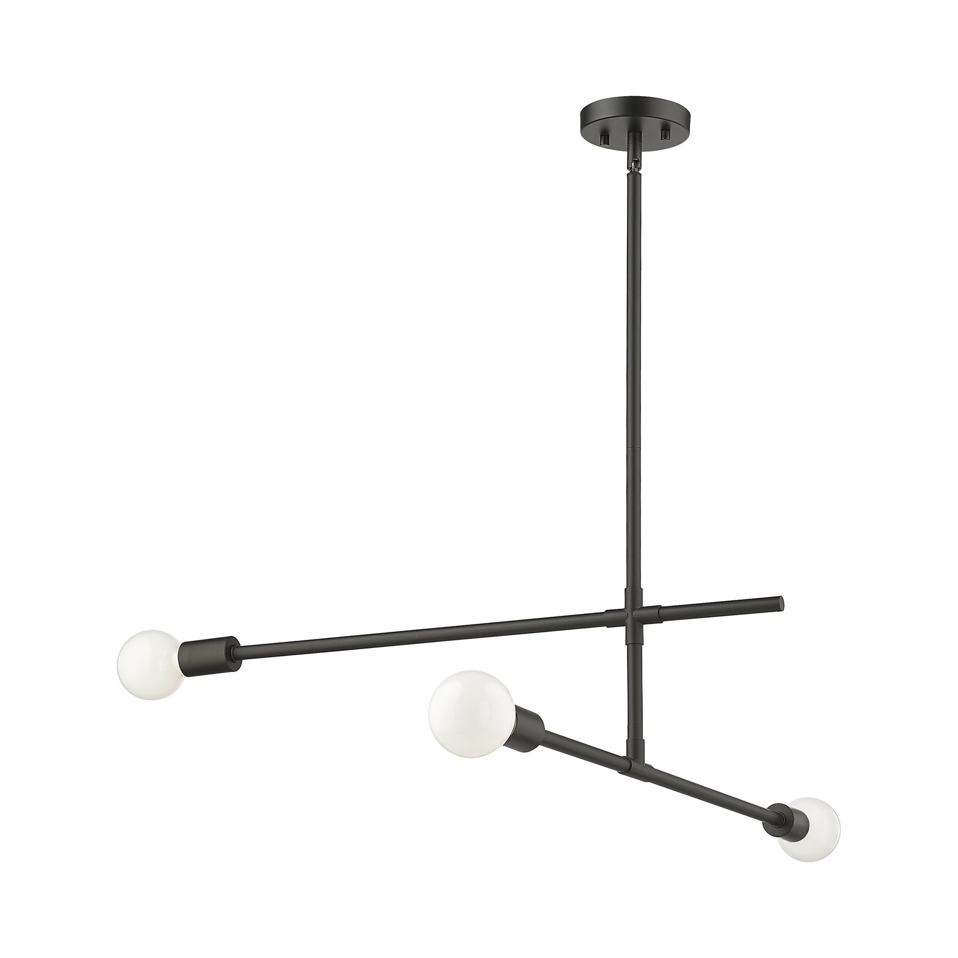 Modernist Chandelier in Detail.