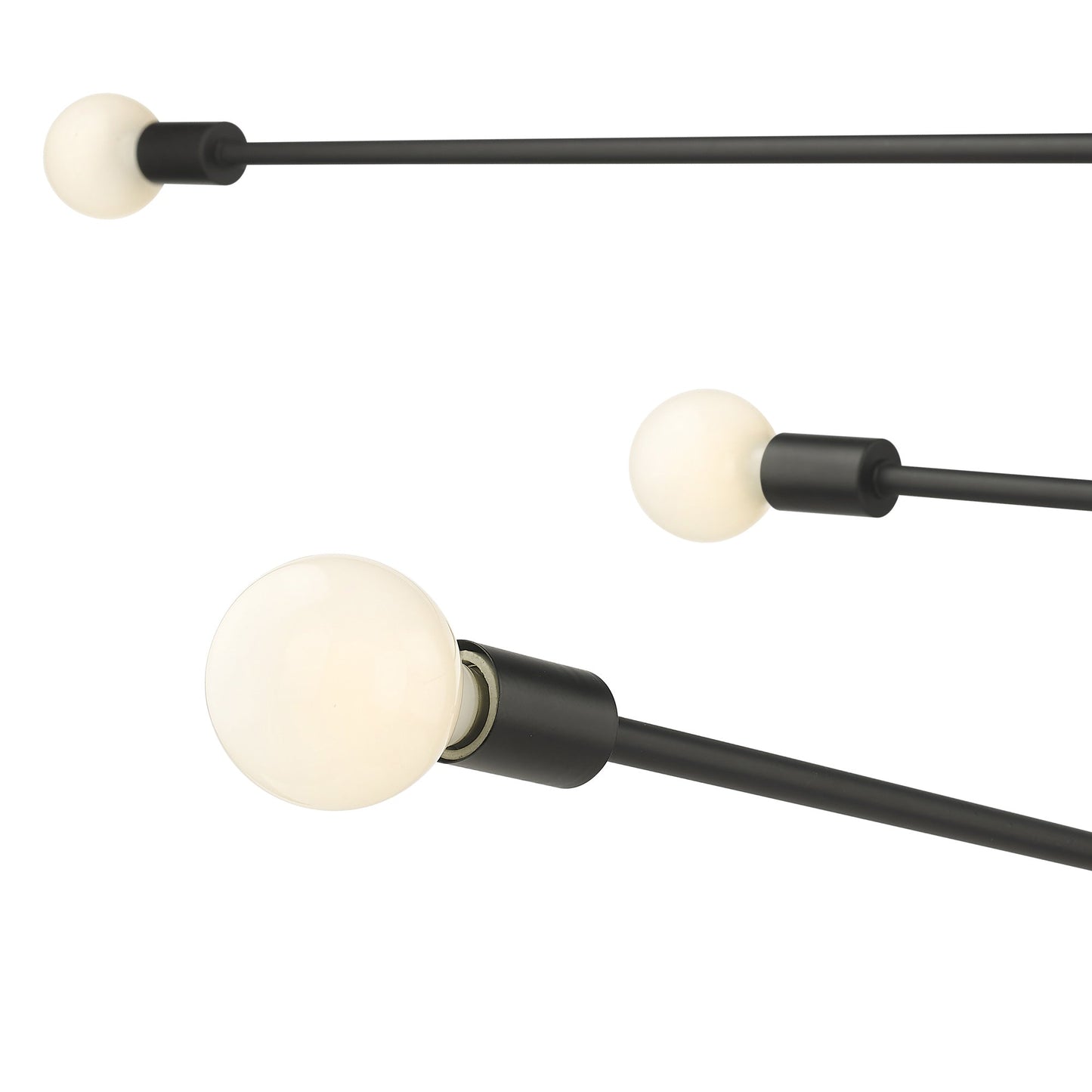 Modernist Chandelier in Detail.