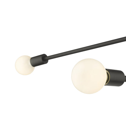 Modernist Chandelier in Detail.