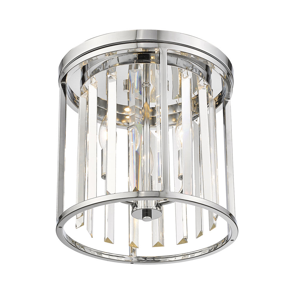 Monarch Flush Mount Ceiling Light in Detail.
