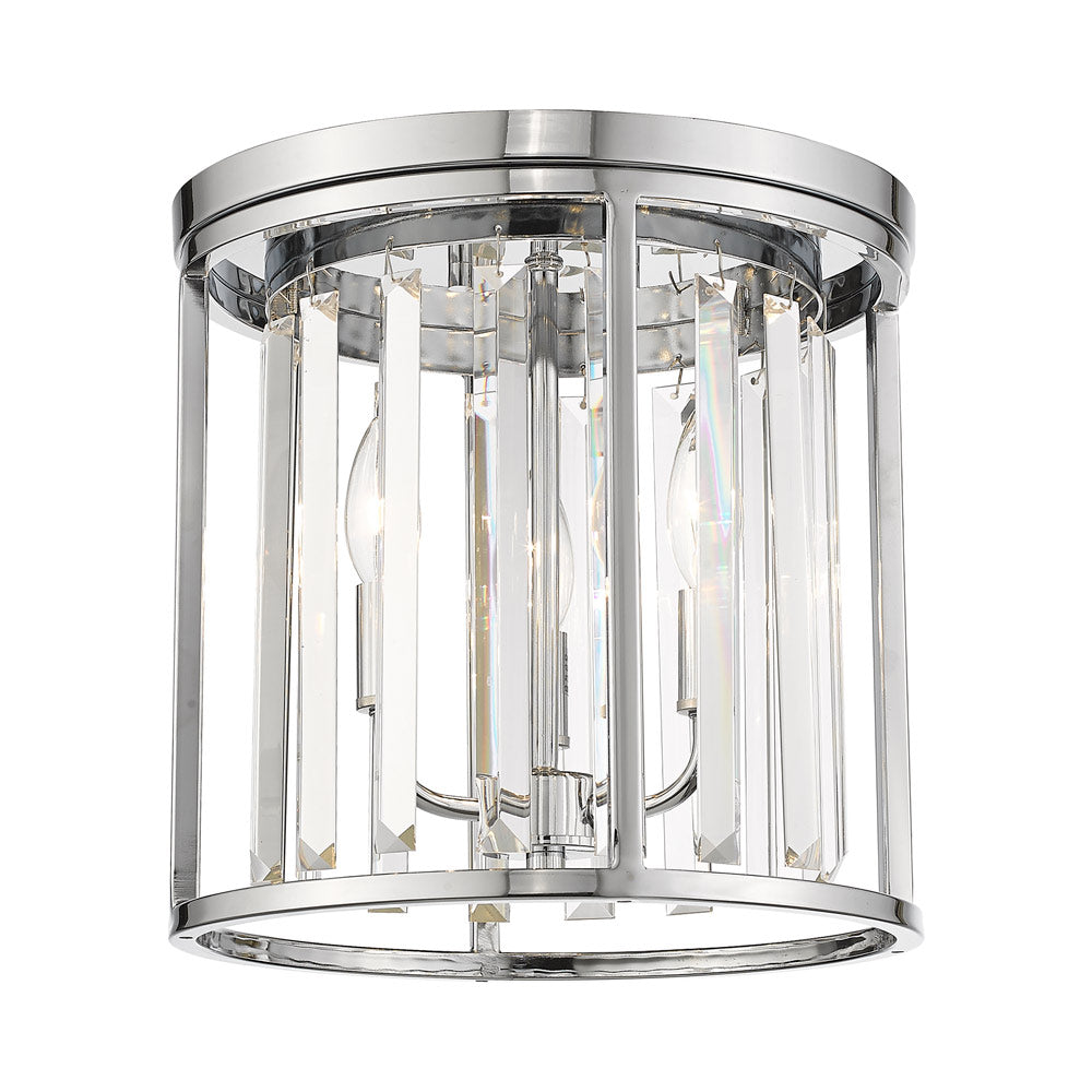 Monarch Flush Mount Ceiling Light in Detail.