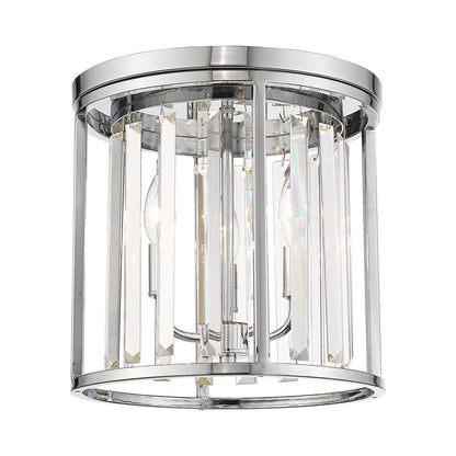 Monarch Flush Mount Ceiling Light in Detail.