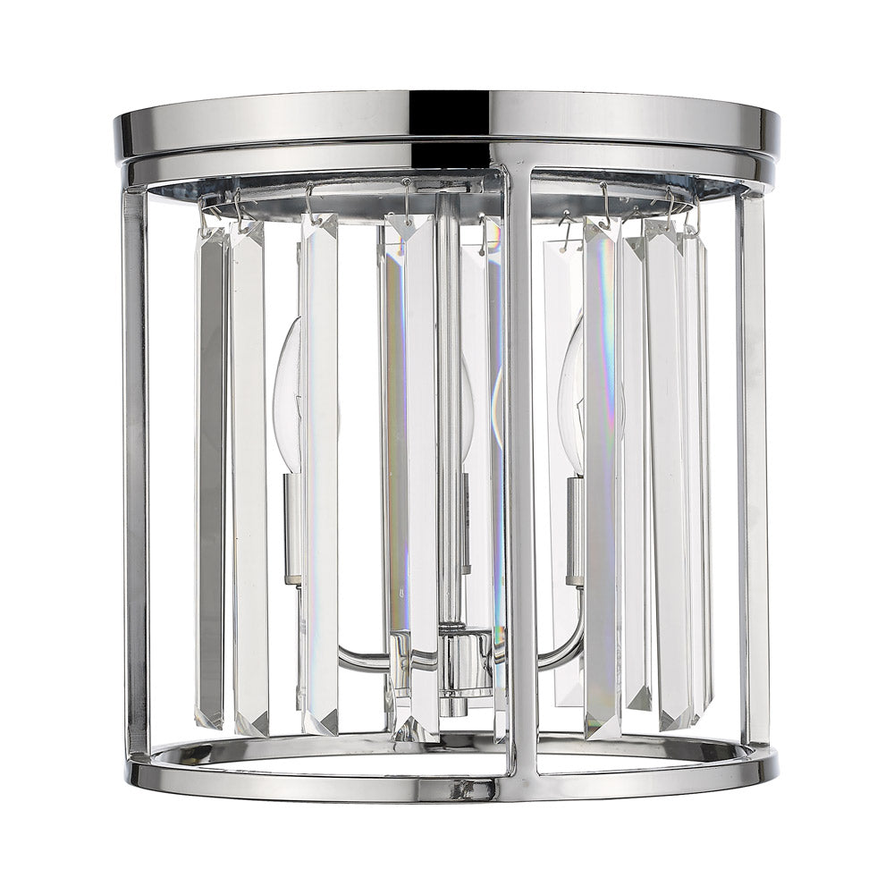 Monarch Flush Mount Ceiling Light in Detail.