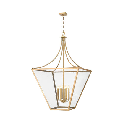 Montalcino Chandelier in Rubbed Brass (8-Light).
