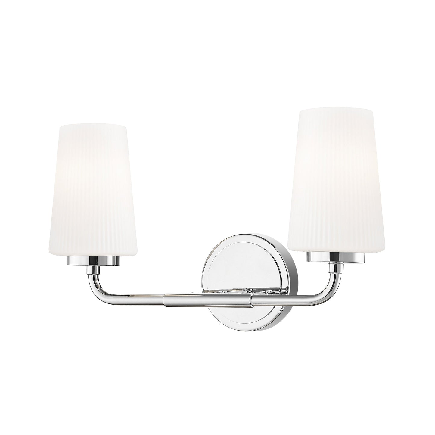 Montford Bath Vanity Light in Chrome (2-Light).