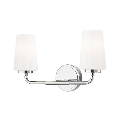 Montford Bath Vanity Light in Chrome (2-Light).