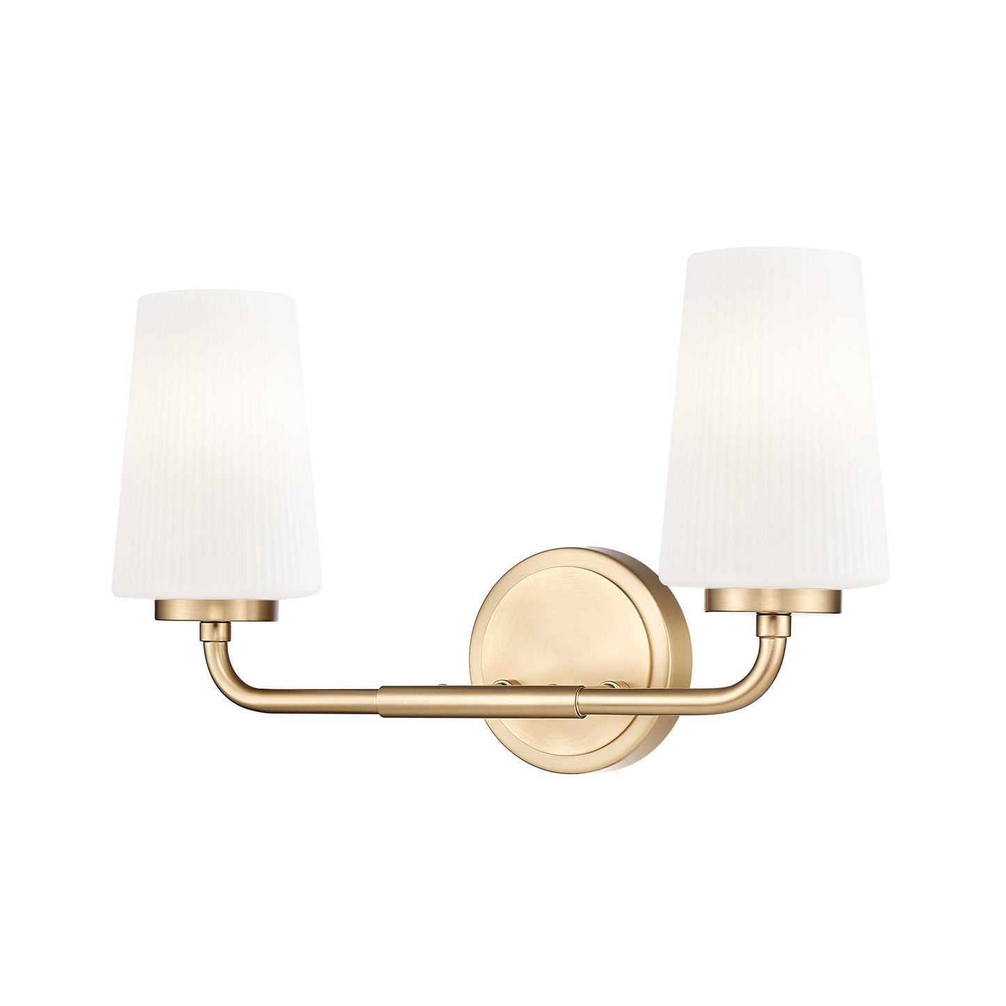 Montford Bath Vanity Light in Modern Gold (2-Light).