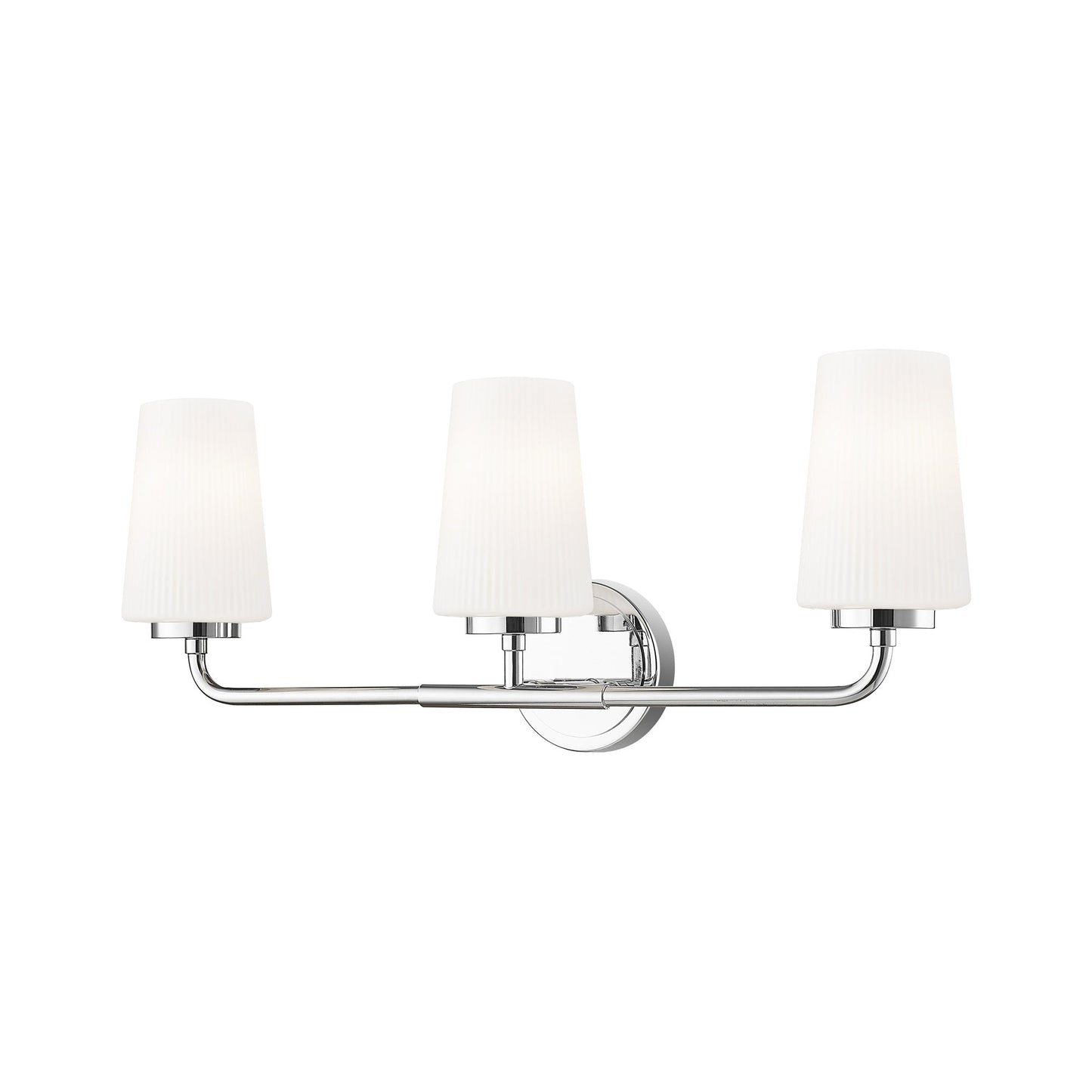 Montford Bath Vanity Light in Chrome (3-Light).