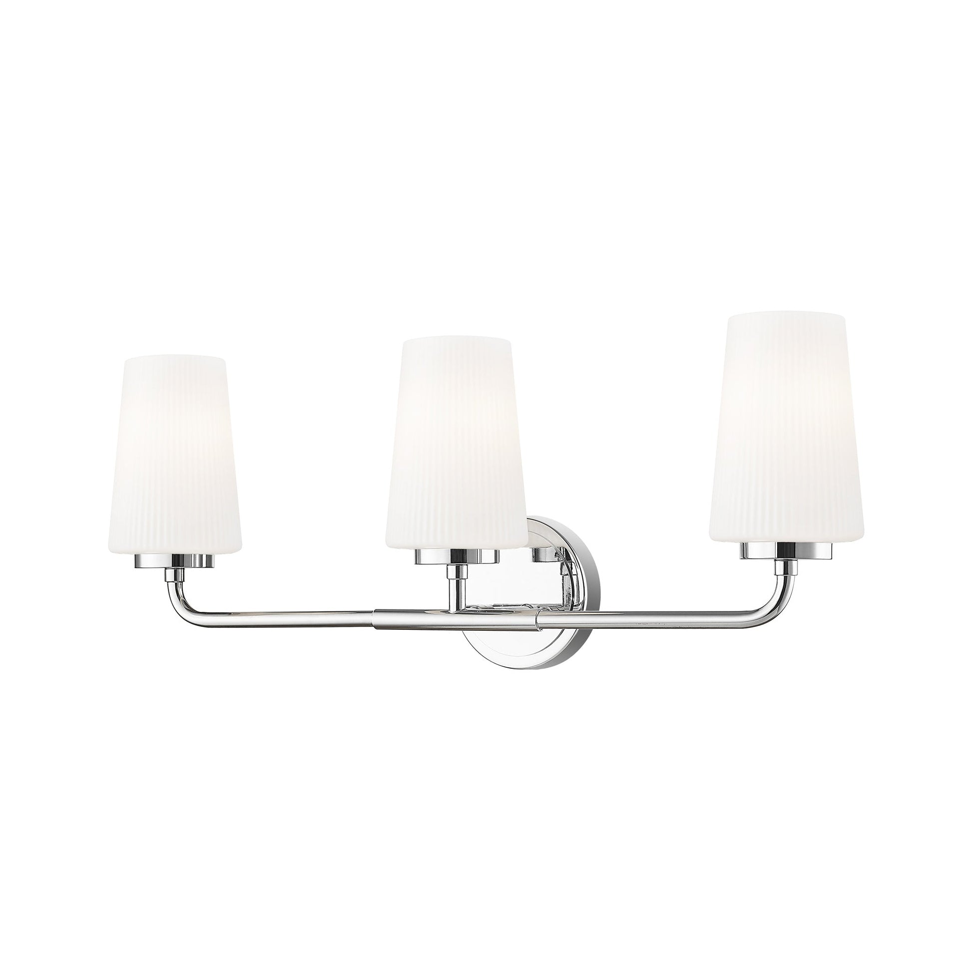 Montford Bath Vanity Light in Chrome (3-Light).