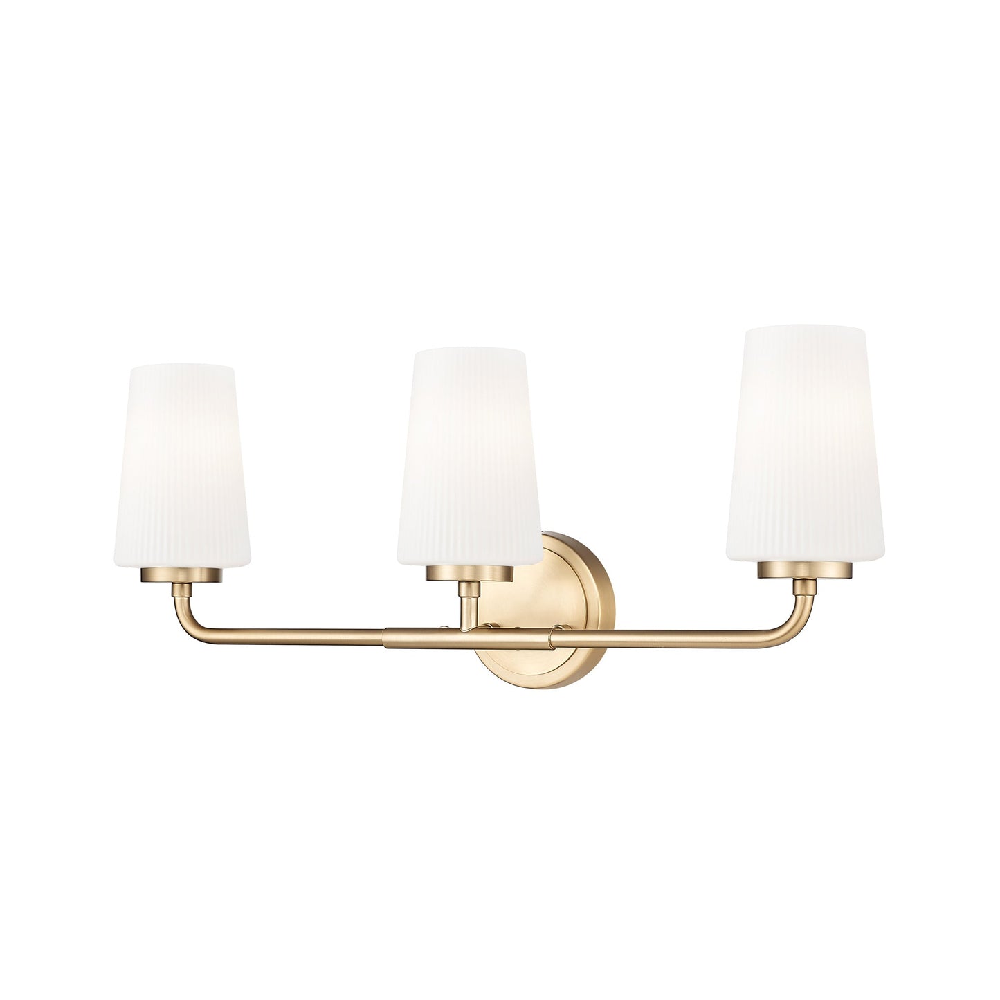Montford Bath Vanity Light in Modern Gold (3-Light).