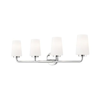 Montford Bath Vanity Light in Chrome (4-Light).
