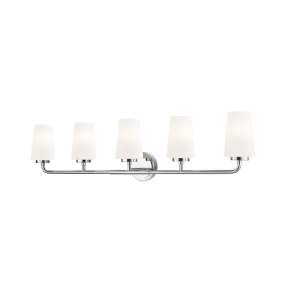 Montford Bath Vanity Light in Chrome (5-Light).