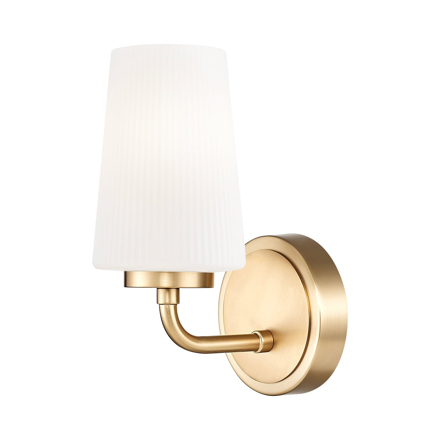 Montford Wall Light in Modern Gold.