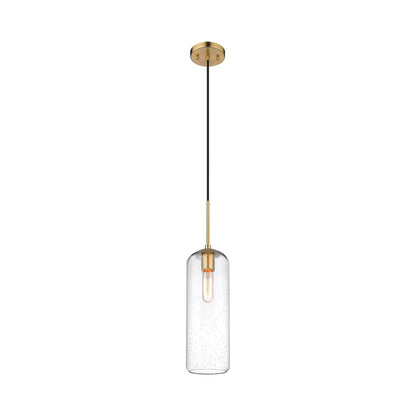 Monty Pendant Light in Heritage Brass (22-Inch/Seedy).