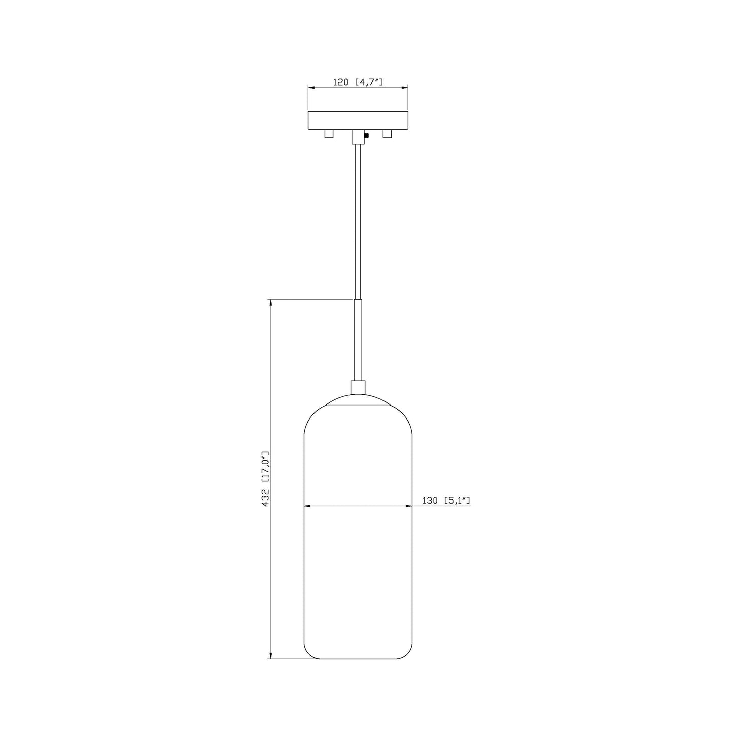 Monty Pendant Light in Detail.