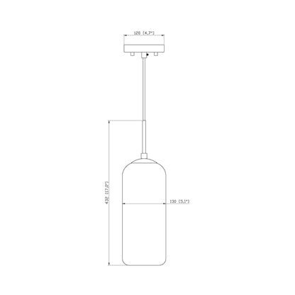 Monty Pendant Light in Detail.