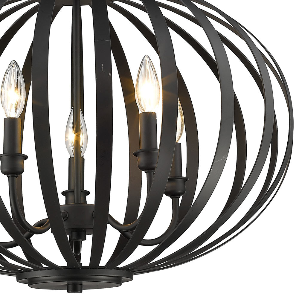 Moundou Chandelier in Detail.