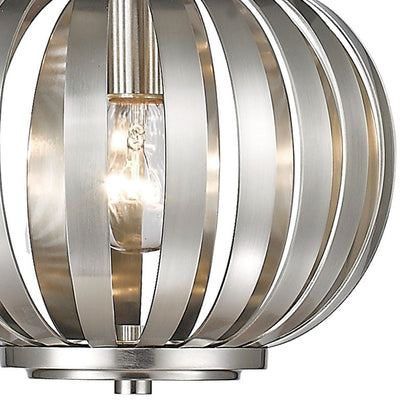 Moundou Single Pendant Light in Detail.