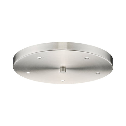 Multi Point 1205R Canopy in Brushed Nickel.