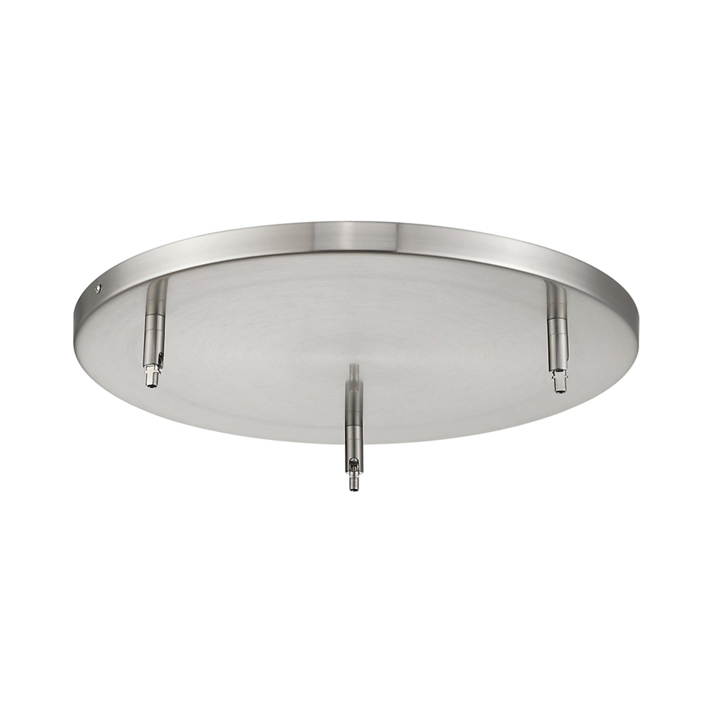 Multi Point 1803 Canopy in Brushed Nickel.