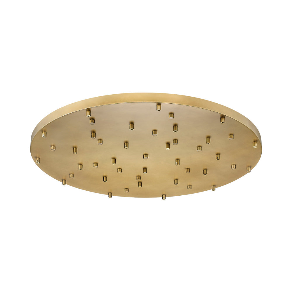 Multi Point 3627R Canopy in Modern Gold.