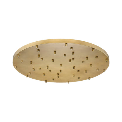 Multi Point 3627R Canopy in Modern Gold.
