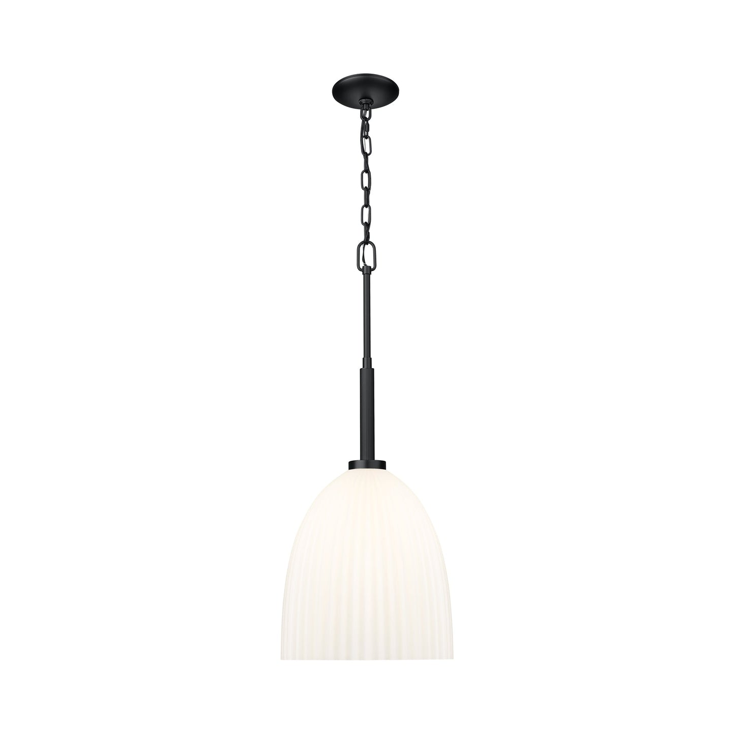 Naya Pendant Light in Matte Black (11.75-Inch).