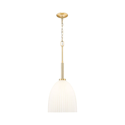 Naya Pendant Light in Modern Gold (11.75-Inch).