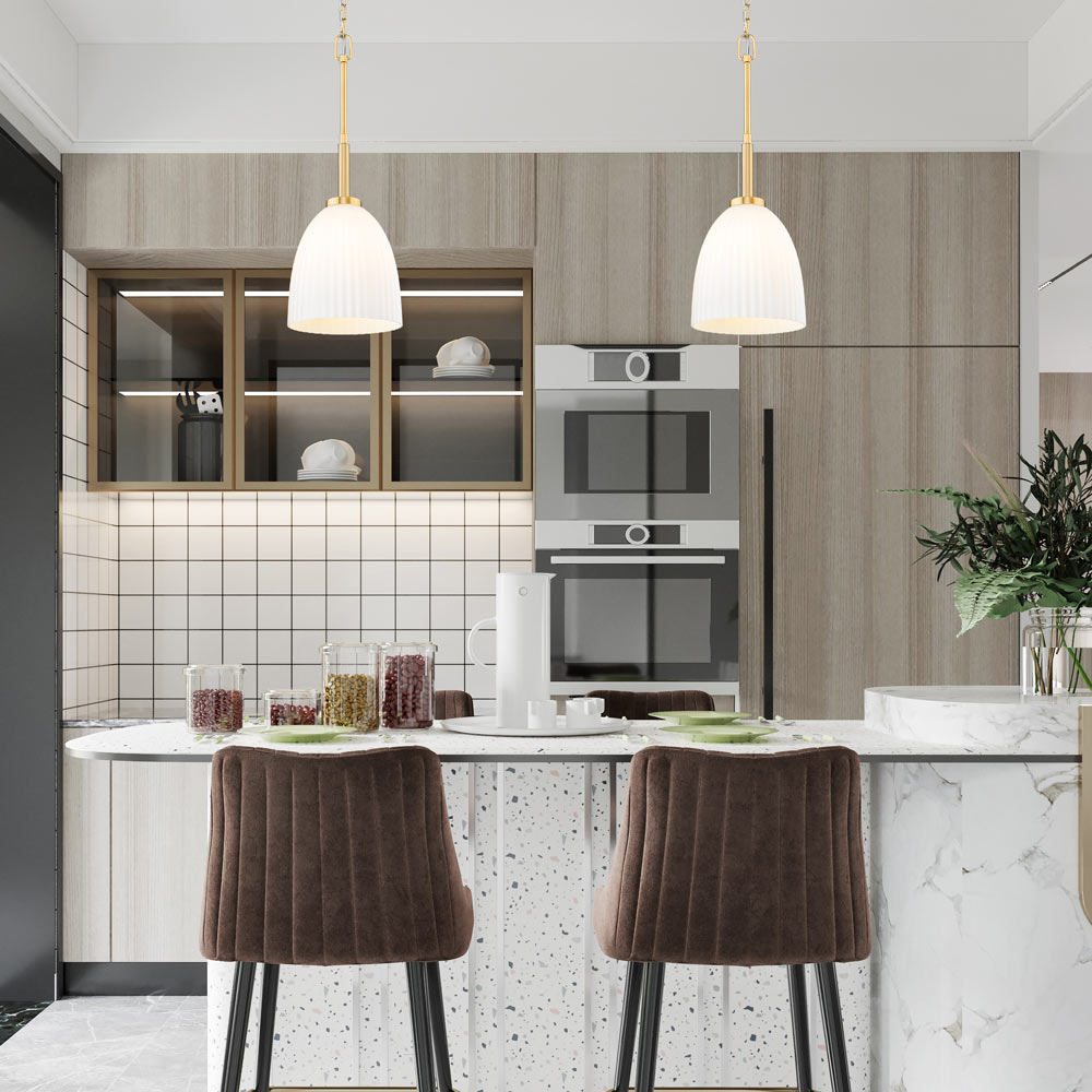 Naya Pendant Light in kitchen.