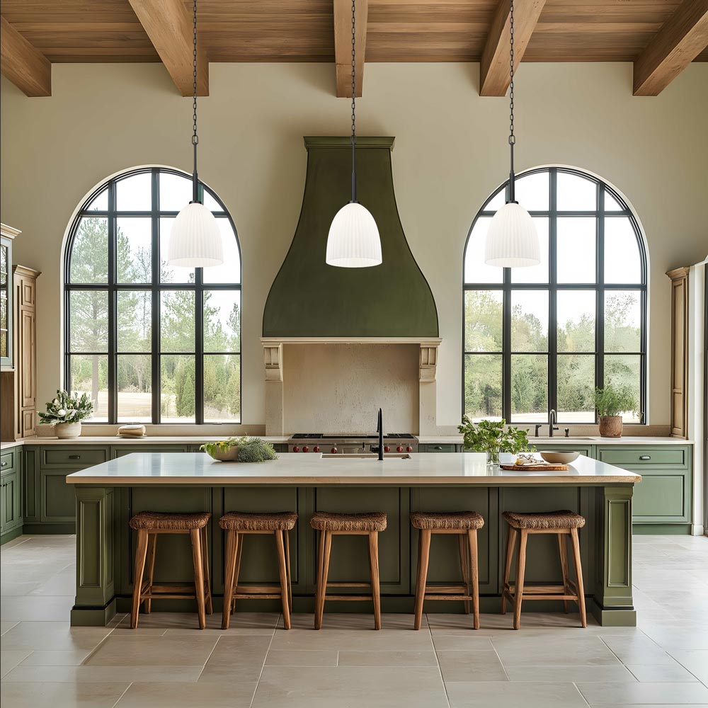 Naya Pendant Light in kitchen.