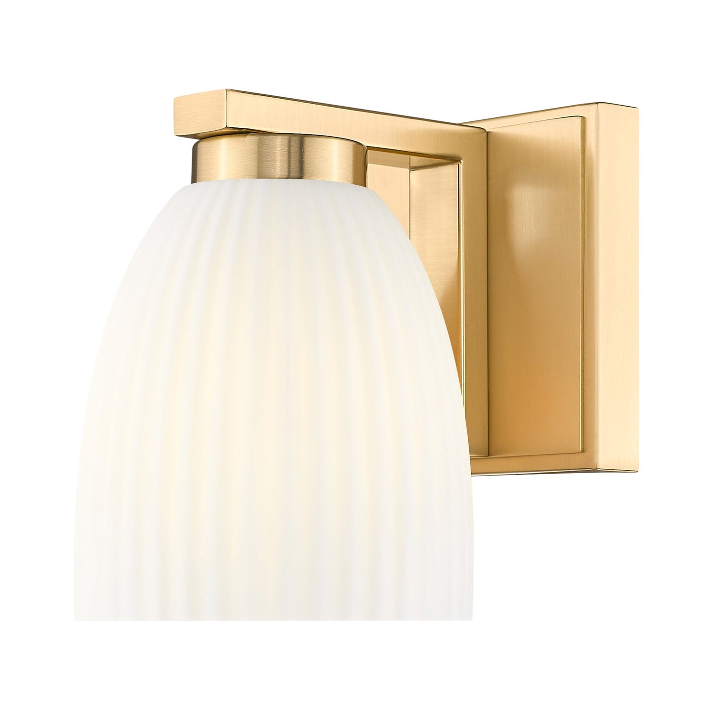 Naya Wall Light in Modern Gold.