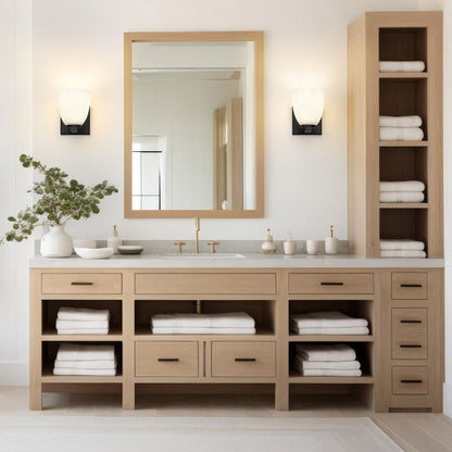 Naya Wall Light in bathroom.