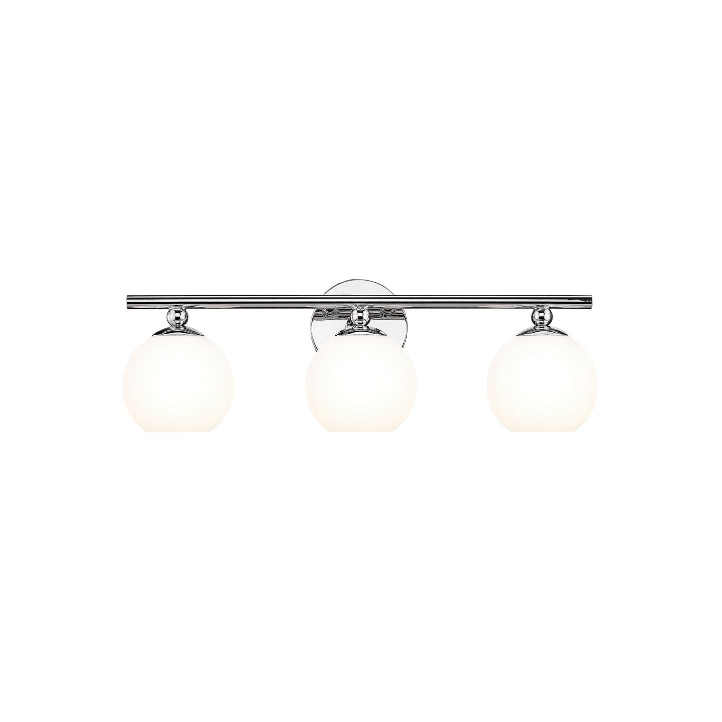 Neoma Bath Vanity Light in Chrome (3-Light).