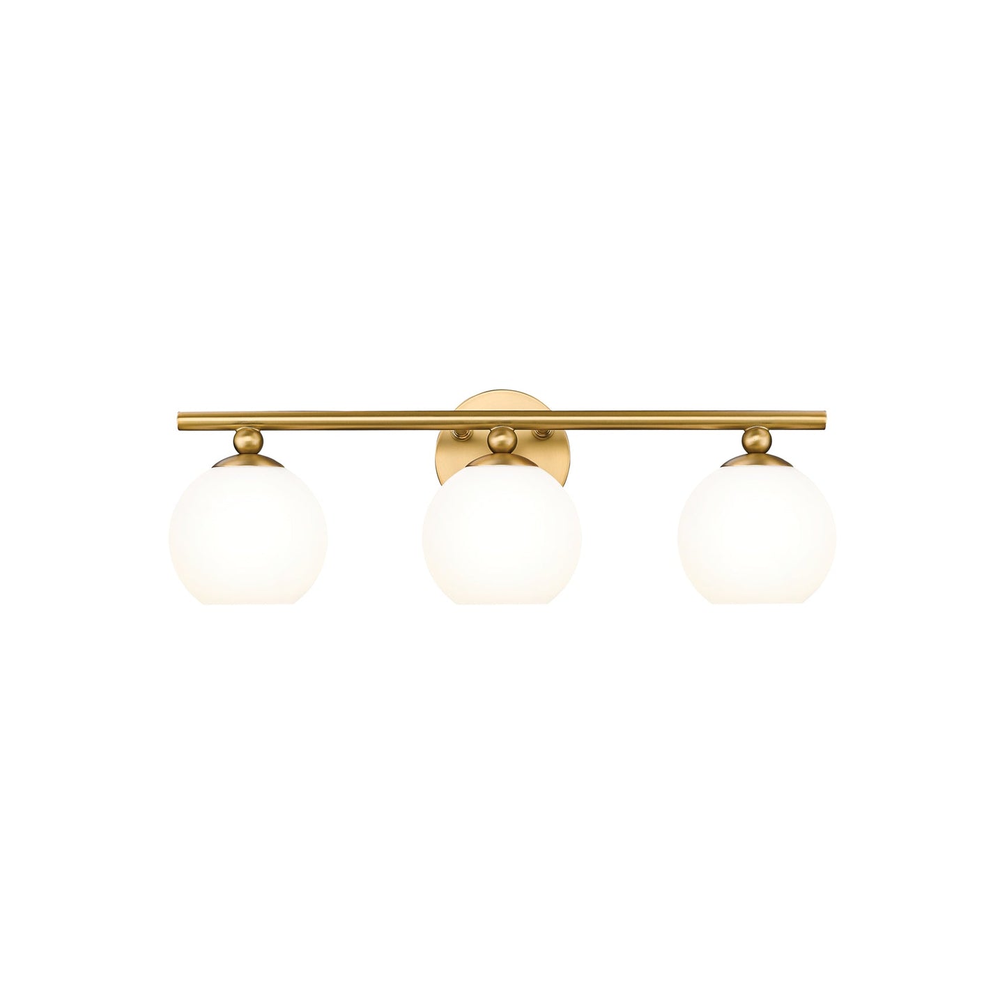 Neoma Bath Vanity Light in Modern Gold (3-Light).