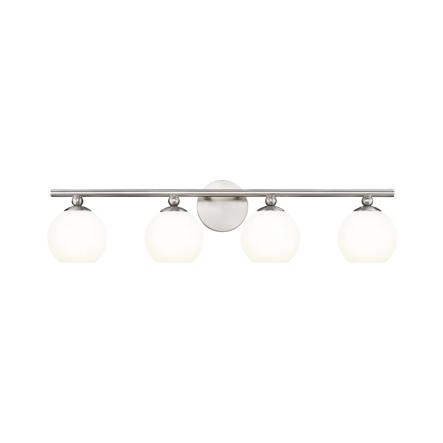 Neoma Bath Vanity Light in Brushed Nickel (4-Light).