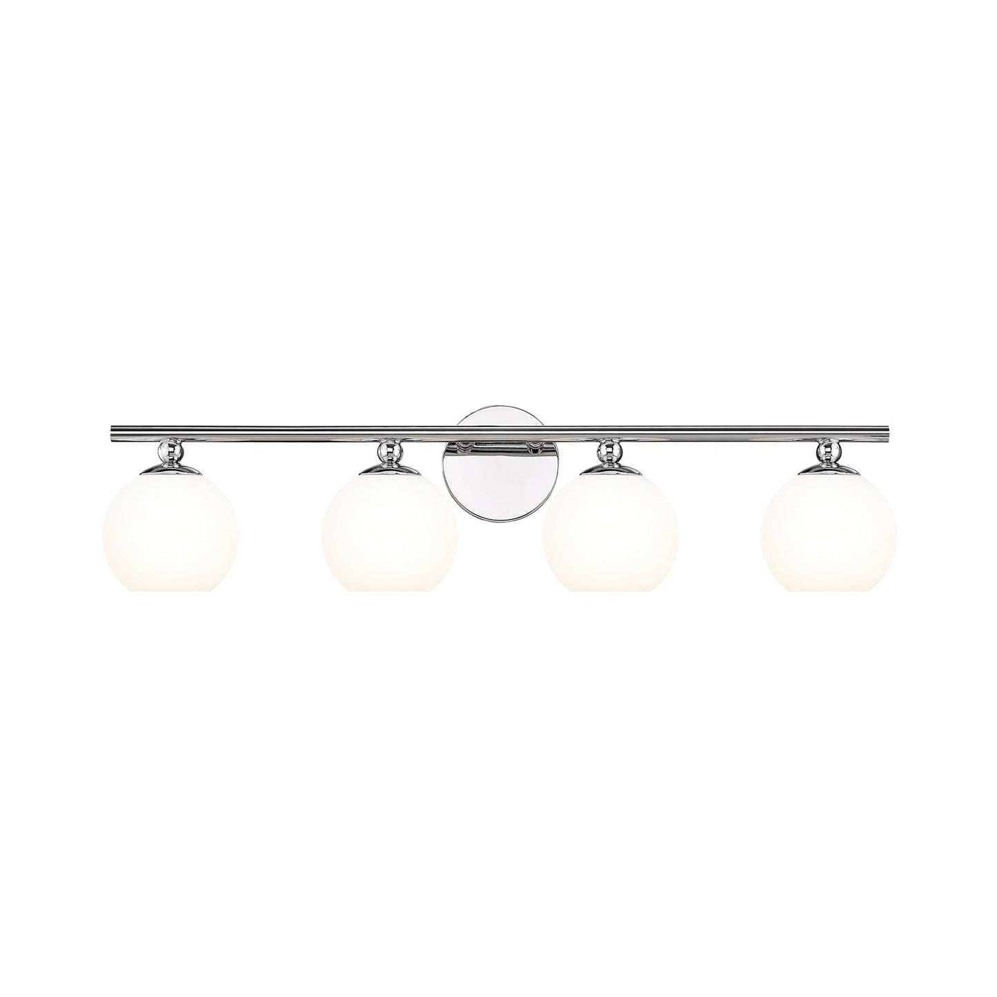 Neoma Bath Vanity Light in Chrome (4-Light).