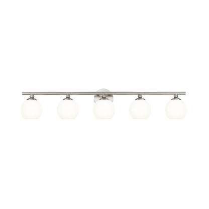 Neoma Bath Vanity Light in Brushed Nickel (5-Light).
