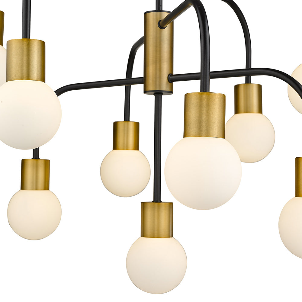 Neutra Chandelier in Detail.