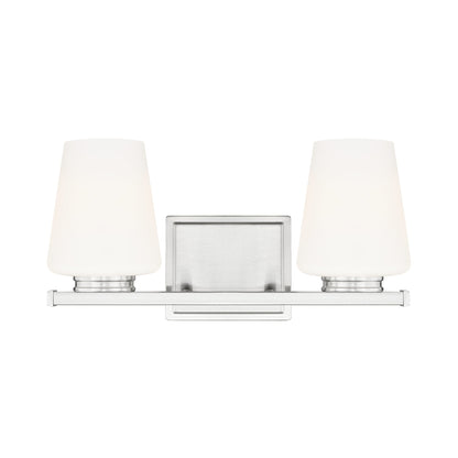Nextra Bath Vanity Light in Brushed Nickel (2-Light).