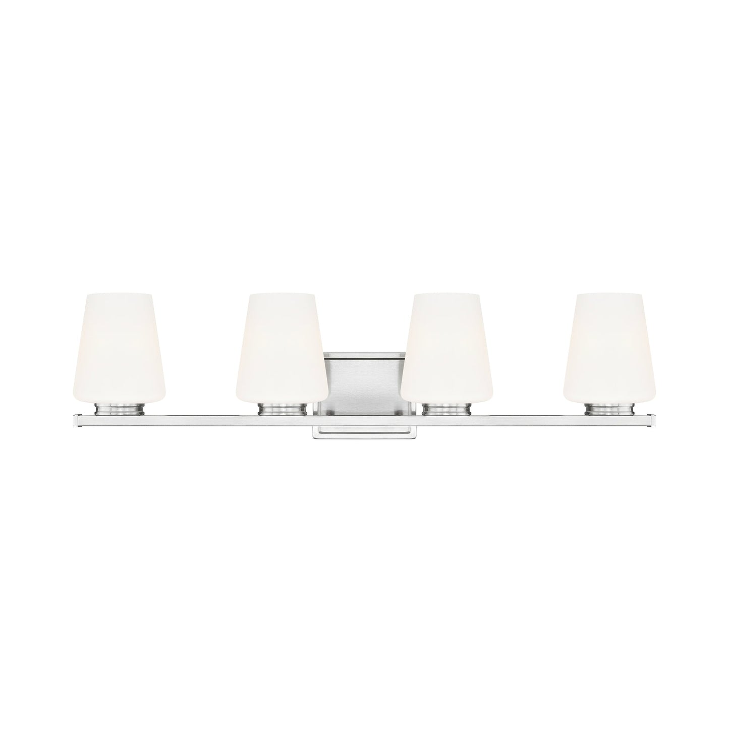 Nextra Bath Vanity Light in Brushed Nickel (4-Light).