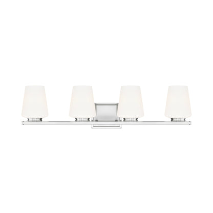 Nextra Bath Vanity Light in Brushed Nickel (4-Light).