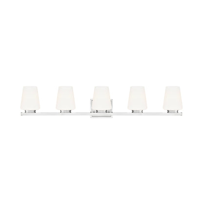 Nextra Bath Vanity Light in Brushed Nickel (5-Light).