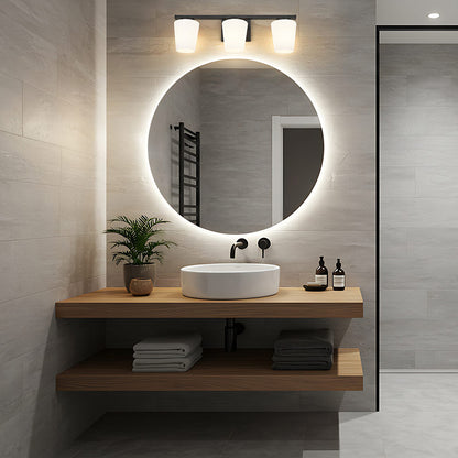 Nextra Bath Vanity Light in bathroom.