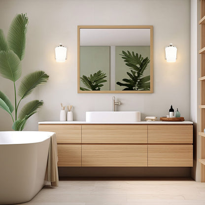 Nextra Wall Light in bathroom.